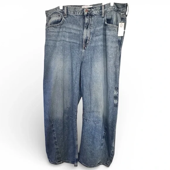 Gap| High Rise UltraSoft Horseshoe Jeans| Size 33/16 NWT - Picture 3 of 13